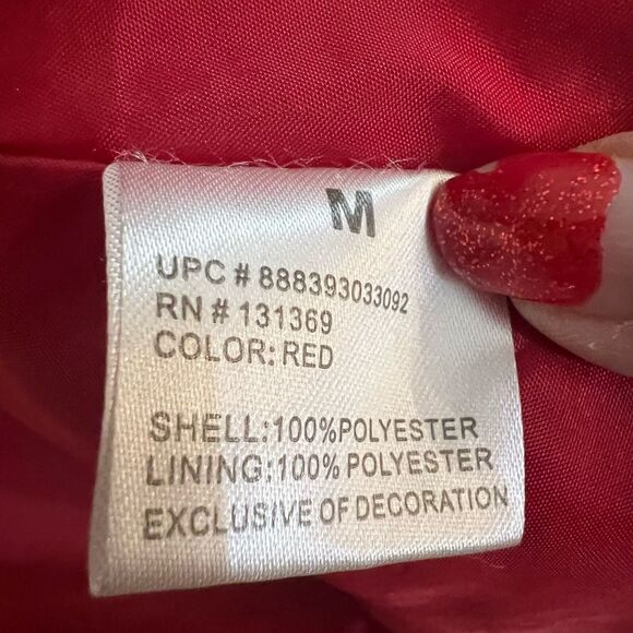 Rampage size M beautiful red pea coat - Picture 9 of 9